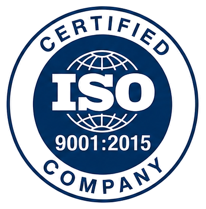 ISO 9001:2015 Certified Company